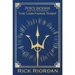 Percy Jackson and the Olympians the Lightning Thief Deluxe Collector's Edition - by  Rick Riordan (Hardcover)