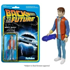 Funko Back To The Future Funko ReAction 3 3/4" Action Figures Set Of 4