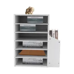 YIYIBYUS Desktop File Holder, File Storage System Document Holder