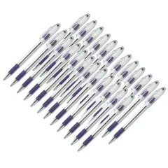 Pentel R.S.V.P. Ballpoint Pen, Medium Point, Violet, Pack of 24