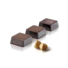 Silikomart Square Silicone Baking Mold, 0.61 oz, 24 Cavities