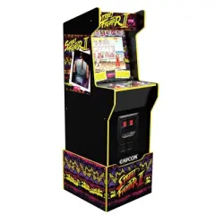 Arcade1Up Capcom Street Fighter II Home Arcade with Riser