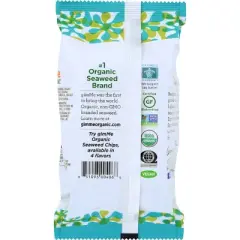 GimMe Organic Sea Salt Roasted Seaweed Snacks - 0.35oz/12pk