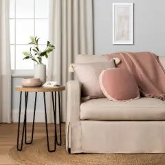 Wood & Wire Accent Table - Natural/Black - Hearth & Hand&trade; with Magnolia