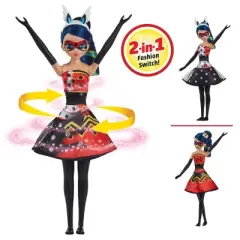 Miraculous MLB Hero Switch Ladybug Doll