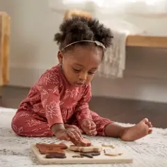 Gerber Baby Girls' Footless Long Sleeve Rompers, 2-Pack