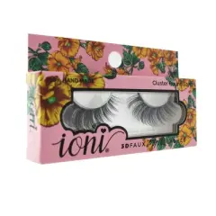 IONI Collector's Premium Edition 3D Faux Mink Lash Cluster Round Long (Pack of 6)
