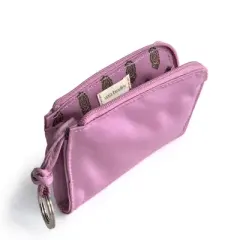 Vera Bradley Women's Nylon Zip Card Pouch