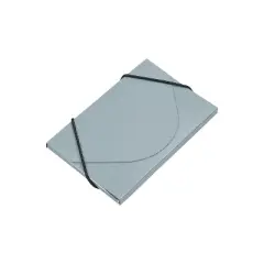 JAM Paper Plastic Business Card Holder Case Silver Metallic Sold Individually 365658