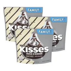 Hershey's Kisses and Hugs Chocolate Candy Assortment - 3ct/15.6oz