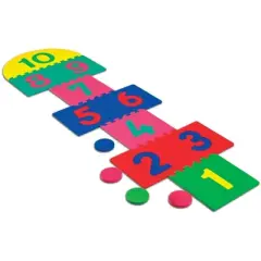 Wonderfoam Foam Hopscotch Mat, Set of 14