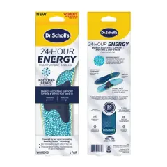 Dr. Scholl's 24-Hour Energy Multipurpose Insoles, Trim to Fit, Women's Shoe Size 6-10 - 1 Pair