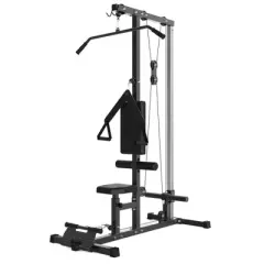 LAT Power Cable Machine,LAT All-in-One Machine with High and Low Pulley Station,LAT Pulldown Machines,Row Cable Machine with Adjustable Leg Support