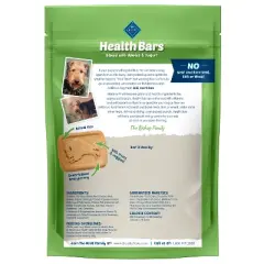 Blue Buffalo Health Bars Natural Crunchy Dog Treats Biscuits with Apple & Yogurt Flavor