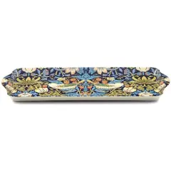 Pimpernel Morris and Co Strawberry Thief Melamine Sandwich Tray - 16.25" x 6.5"