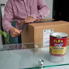 Flex Tape 4.5 In. x 20 Ft. Black Duct Tape