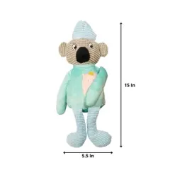 American Pet Supplies Kyle The Koala - Comfort Plush Squeaker Hipster Dog Toy