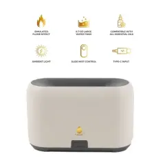 Pursonic Essential Oil FlameGlow Aromatherapy Diffuser