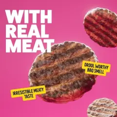 Bonkers Burger Patties Beef Flavor Chewy Dog Treats - 5oz