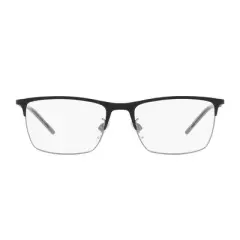 Dolce & Gabbana DG 1309 1277 Unisex Rectangle Eyeglasses Matte Black/Gunmetal 55mm