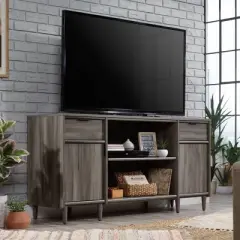 Clifford Place Storage Credenza Jet Acacia - Sauder