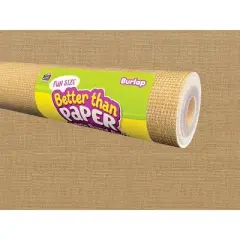 Teacher Created Resources&reg; Fun Size Better Than Paper&reg; Bulletin Board Roll, 18" x 12', Burlap