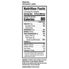 Califia Farms Matcha Almond Latte - 48 fl oz