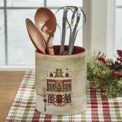 Park Designs Holiday Utensil Crocks