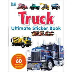 Truck - (Ultimate Sticker Book) by  DK (Paperback)