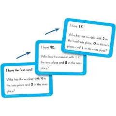 Teacher Created Resources Math Card Game - I Have Who Has - Grades 2 to 3