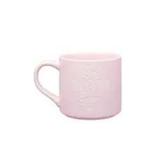 16oz Stoneware Best Mom Ever Mug Light Pink - Parker Lane