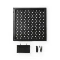 Peg Board Organizer with Accessories Black - Bullseye's Playground&trade;