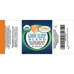 Healing Solutions Good Sleep Blend Essential Oil - 100% Pure Grade - 120ml - Aromatherapy Oil for Relaxation