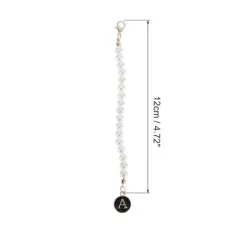 Unique Bargains Imitation Pearl Chain Round Water Cup Pendant 1 Pc