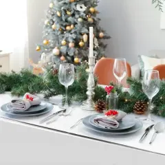 Juvale 3-Pack Shiny Silver Plastic Tablecloth, Fits 8-Foot Long Table, Silver Themed Party Supplies, 4.5x9"