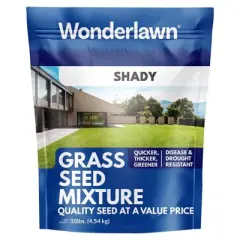 Wonderlawn Grass Seed, Shady Grass Seed Mixture - 10 lb