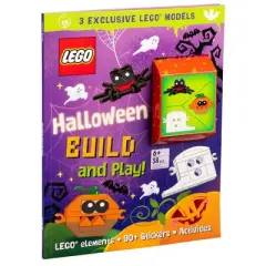 Lego Books: Halloween Build and Play! - (Activity Book with Minifigure) by  Ameet Publishing (Paperback)