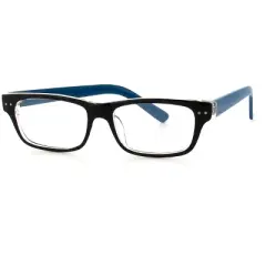 Soho 1010 Designer Acetate Eye Glasses Frame in Blue/Demo Lens 117mm Frame/48mm Lens Width