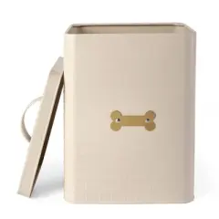 Park Life Designs 120 fl oz Worsley Dog Food Storage Container - Cream