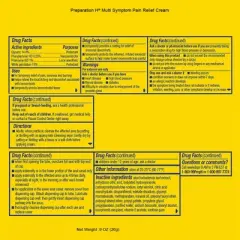 Preparation H Multi-Symptom Relief Hemorrhoidal Cream with Aloe - 0.9oz