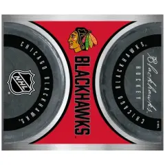 NHL Chicago Blackhawks Jr. Thirst Game Puck Water Bottle - 24oz