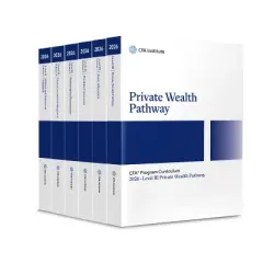 2026 Cfa Program Curriculum Level III Private Wealth Pathway Box Set - by  Cfa Institute (Paperback)