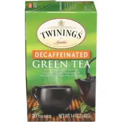 Twinings Decaffeinated Green Tea - Case of 6 - 20 Bags