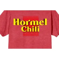 Hormel Chili Vintage Logo Crew Neck Short Sleeve Red Heather Women's T-shirt