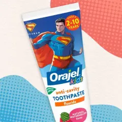 Orajel Kids' Superman Toothpaste - Watermelon - 4.2oz