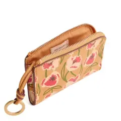 Vera Bradley Women's Leather Zip Card Pouch