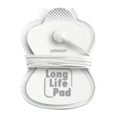 Omron&reg; ElectroTHERAPY TENS Long Life Pads&trade;, Standard in White