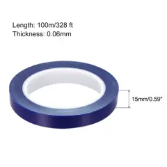 Unique Bargains Home PE Protective Removable Scratch Film Roll Packaging Duct Tape