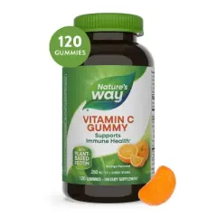 Nature's Way Vitamin C Gummies - Orange Flavored - 120ct