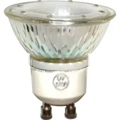 GE 35w 3pk GU10 Halogen Light Bulb White